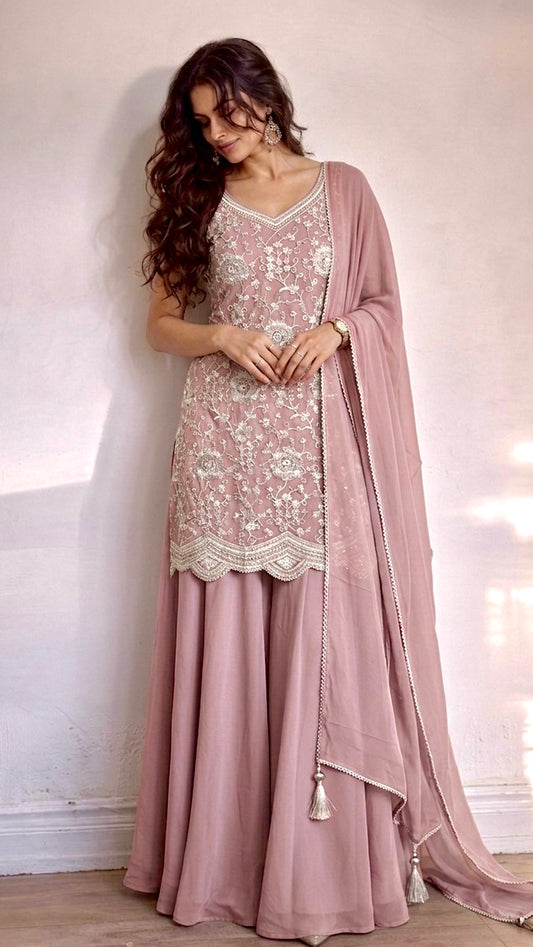 Threadwork sharara set