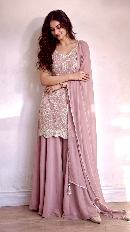 Threadwork sharara set