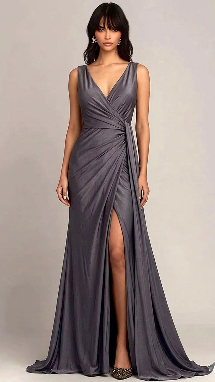 Luxe flowing maxi dress