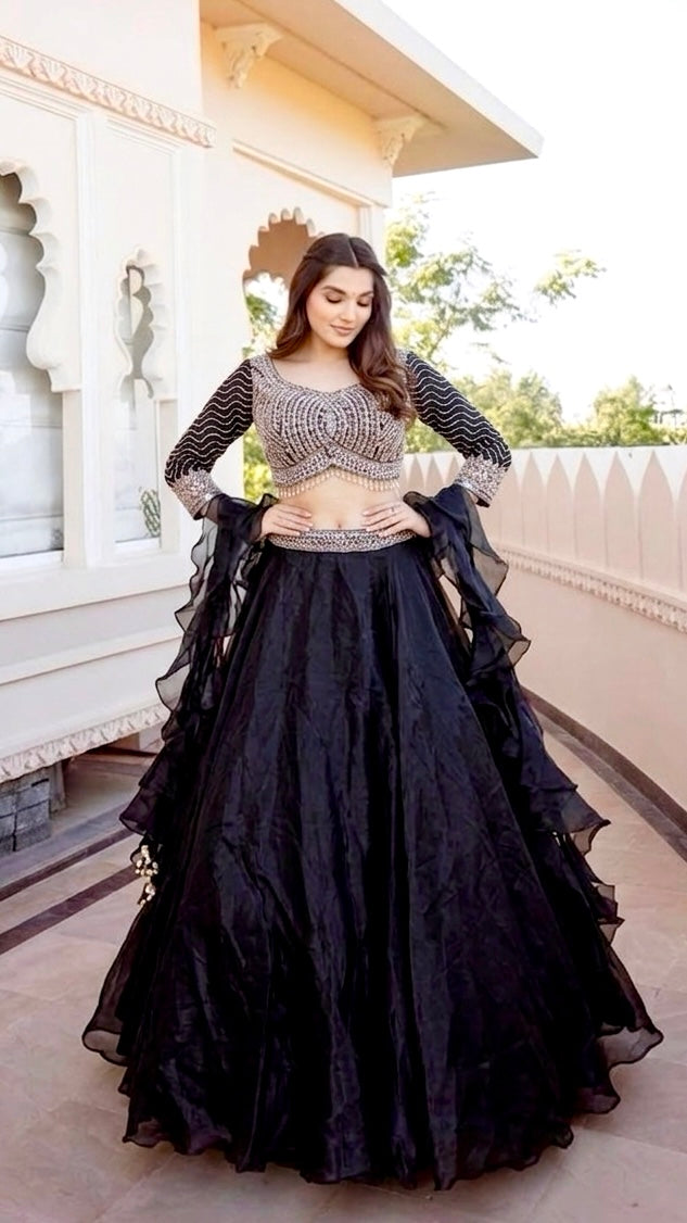 Midnight charm lehenga choli