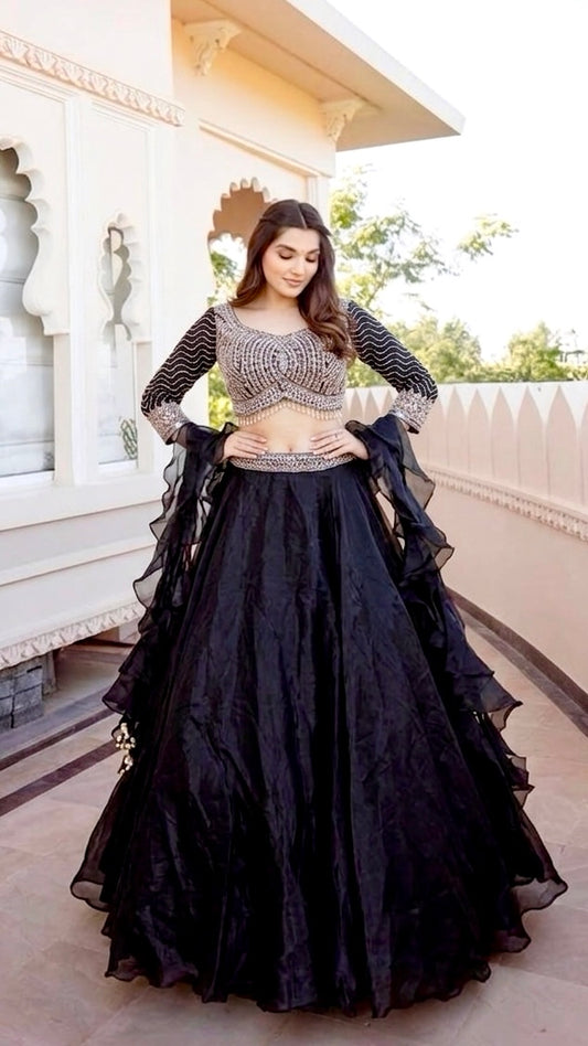 Midnight charm lehenga choli