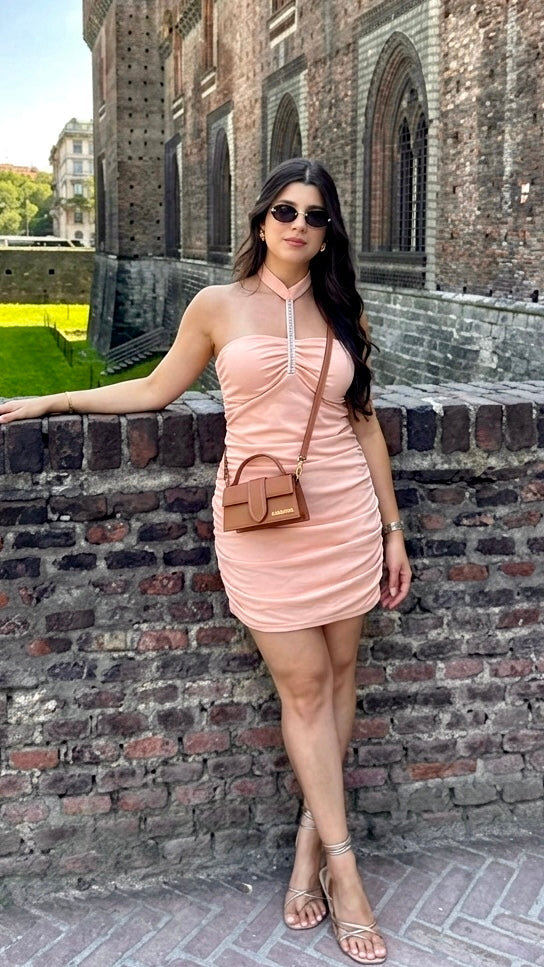 Chic blush bodycon