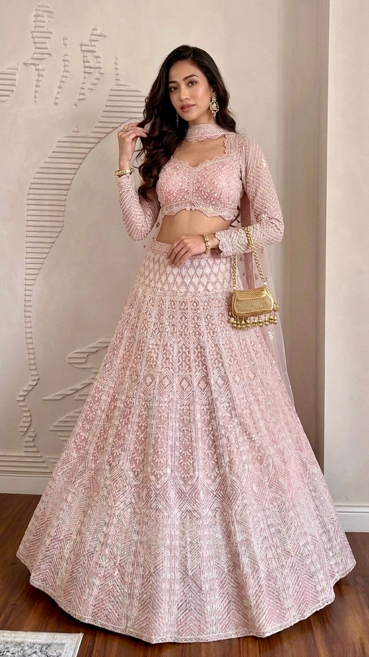 Cut dana premium lehenga