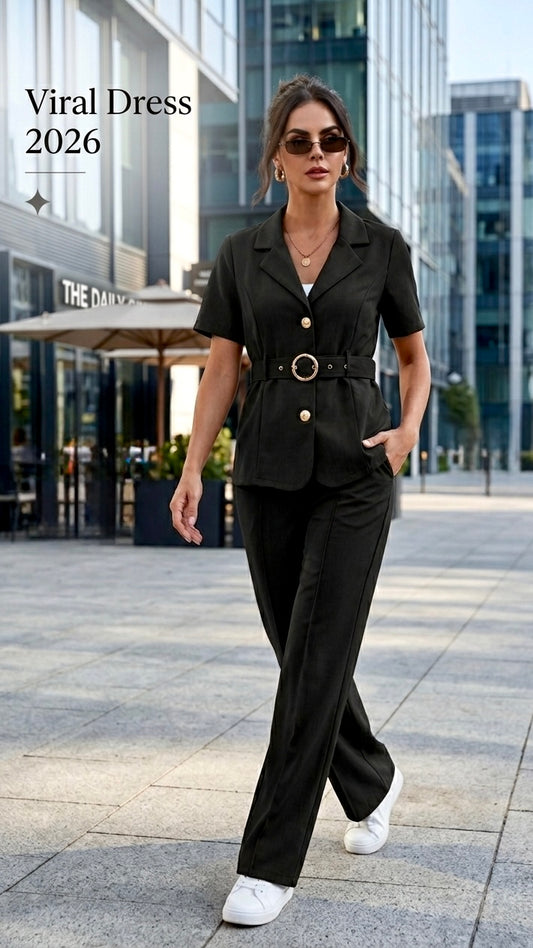 Tailored blazer co-ord set