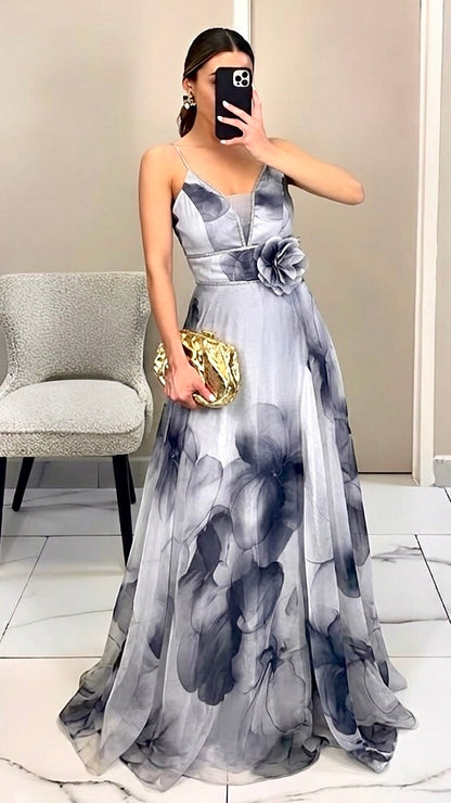Smoky maxi dress