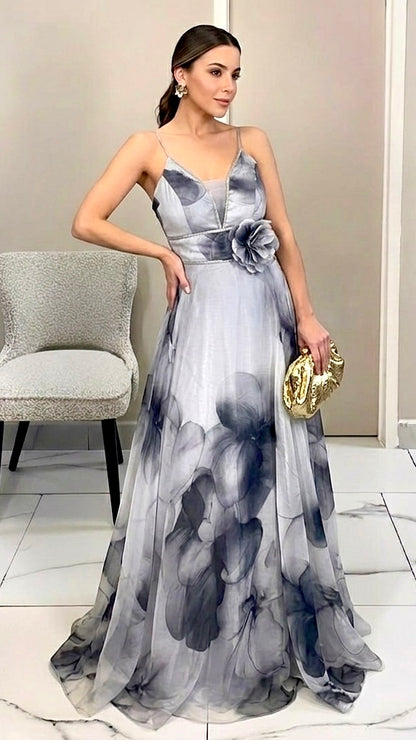 Smoky maxi dress