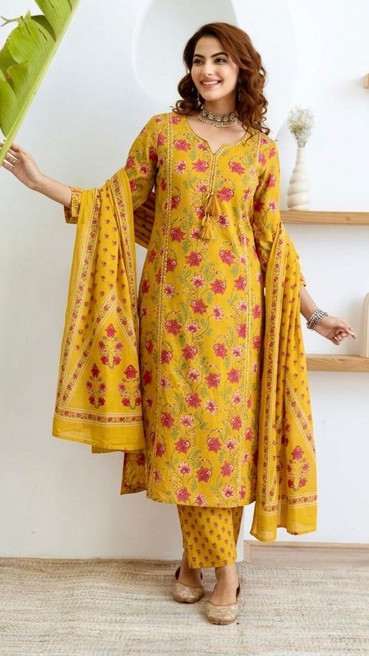 VINATAGE FLORAL ENSEMBLE