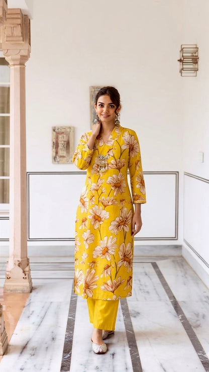 Daisy kurta set