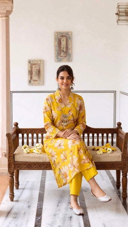 Daisy kurta set