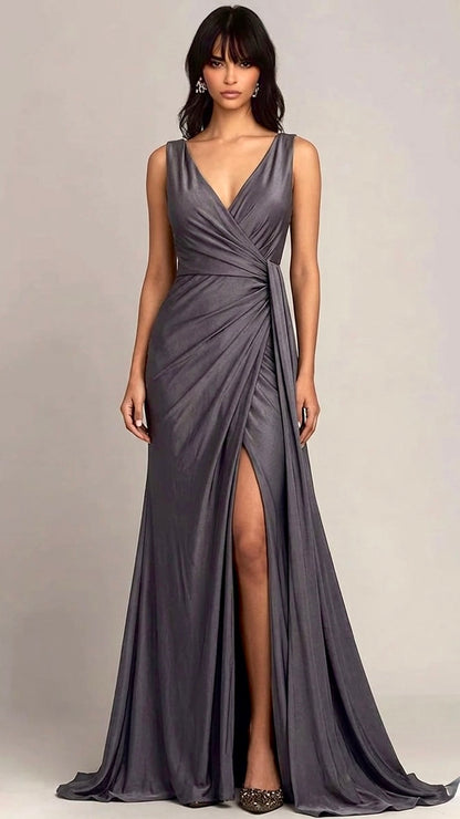 Luxe flowing maxi dress