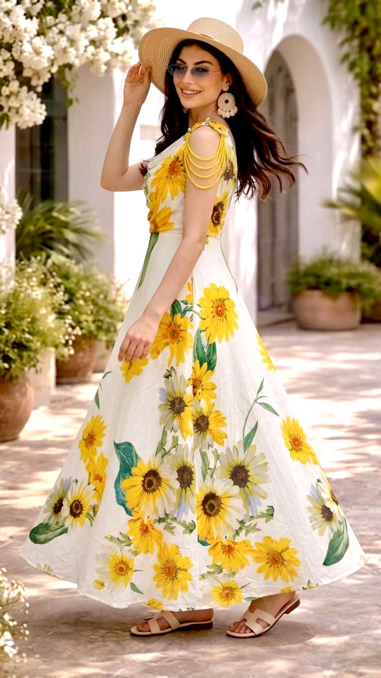 Sunflower sunshine dress