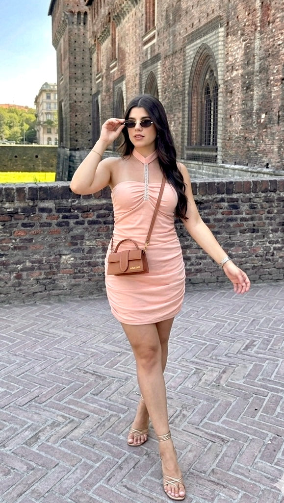 Chic blush bodycon