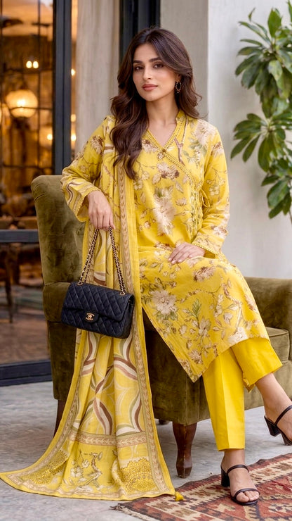 Floral sunshine ensemble