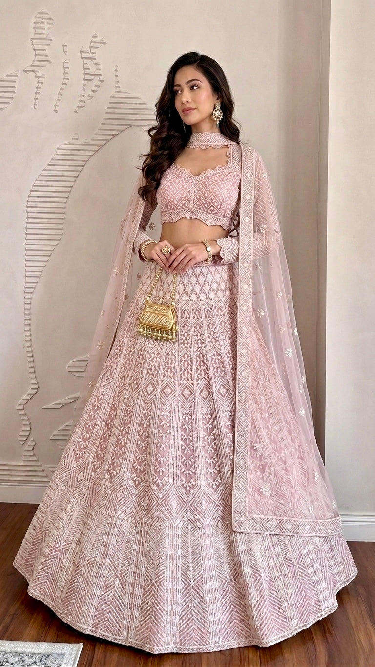 Cut dana premium lehenga