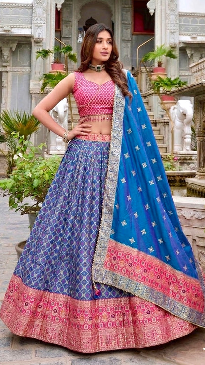 Rang mahal banarasi lehenga