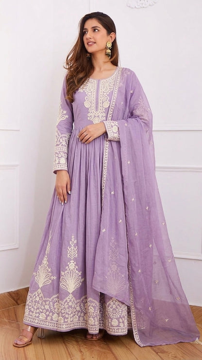 Ethnic charm anarkali