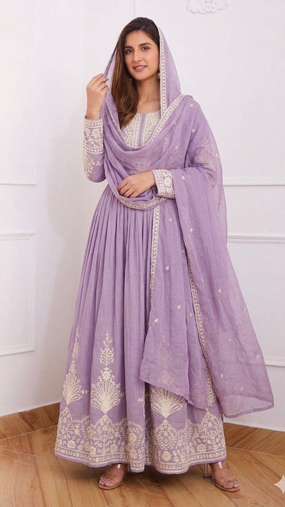 Ethnic charm anarkali