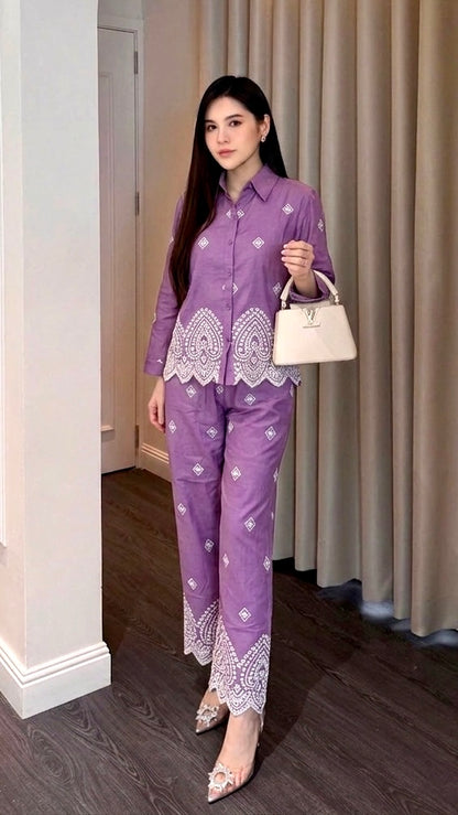 Midnight charm co-ord