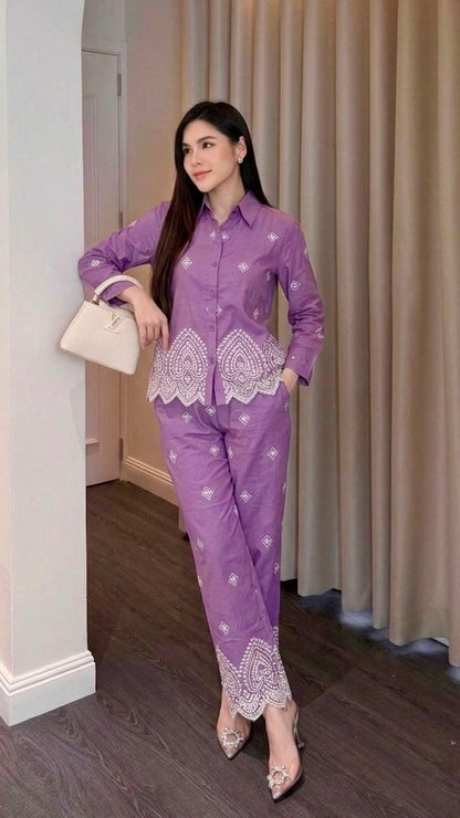 Midnight charm co-ord